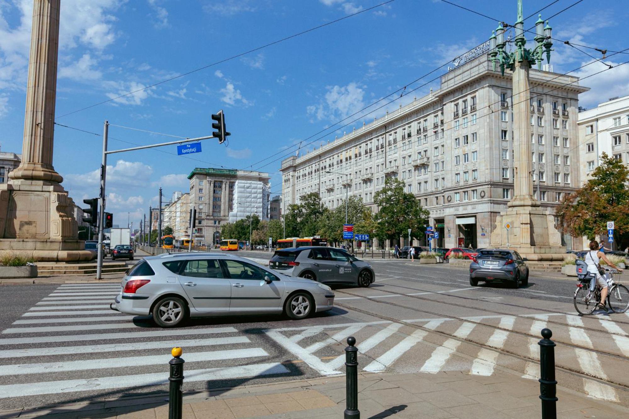 Plac Konstytucji 6 Grey - Bezplatny Garaz Podziemny - Free Parking - Apartament Dla 4 Osob Варшава Екстериор снимка